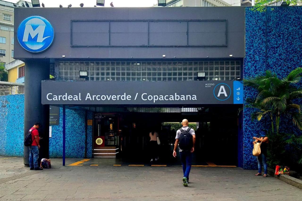 ריו דה ז'ניירו Design Copacabana - 4 Hospedes, Praia E Conforto! מראה חיצוני תמונה